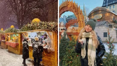This German Christmas market in Quebec is like wandering along the snowy streets of Berlin