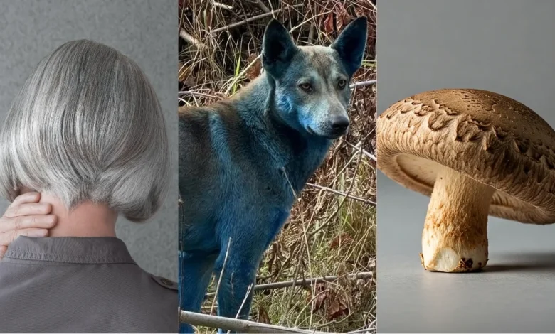This Week in Science: Blue Dogs, Gray Hair, a Mushroom Computer, And More!