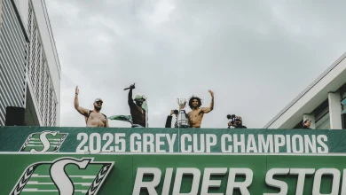 “This is yours to share with us”: Riders return home with Grey Cup