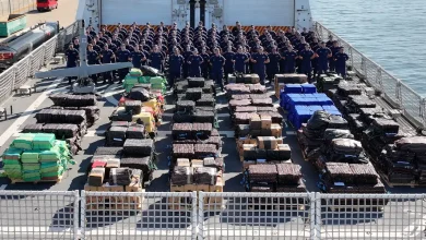 This wild-looking drone hunting drug runners at night helped the US Coast Guard seize a record-breaking cocaine haul