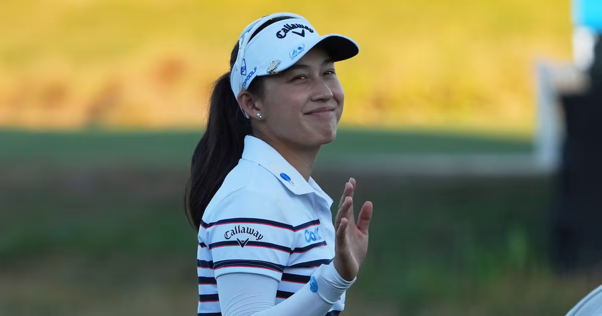 Thitikul pulls away and leads Korda by 6 in LPGA finale