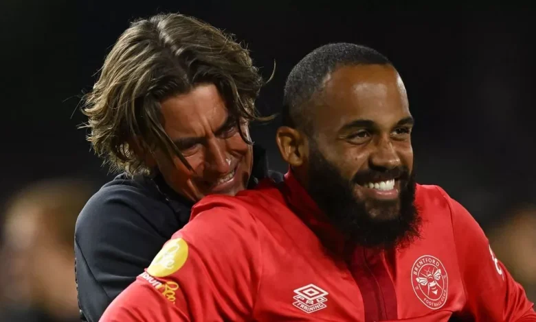 Thomas Frank laughs at Bryan Mbeumo transfer question and gives unconvincing Solanke update