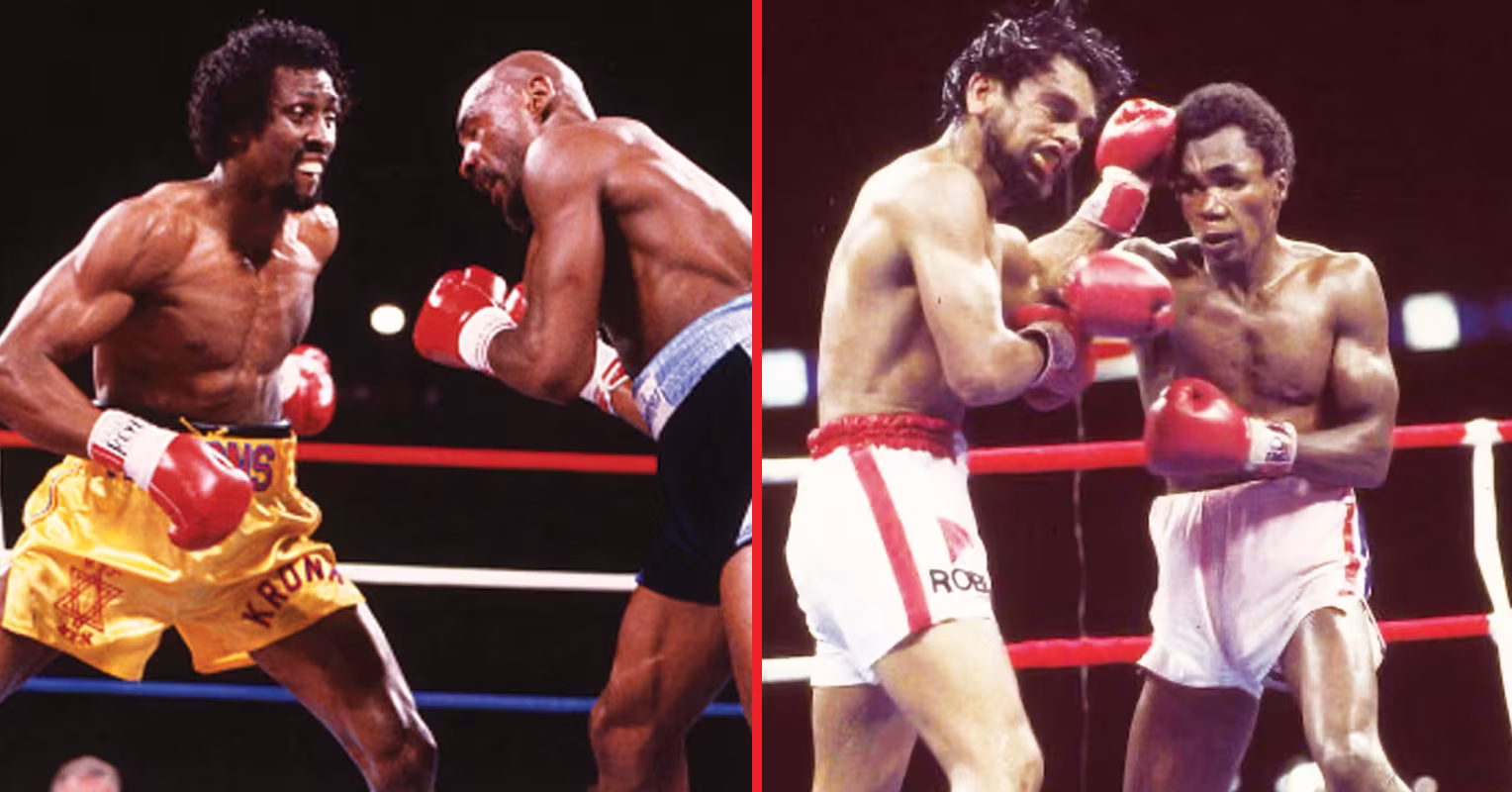 Thomas Hearns names the world champion he faced who was even better than Leonard, Duran and Hagler