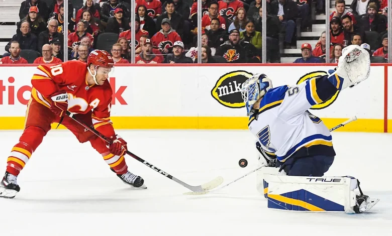 Three Blues players to watch as Blues host Calgary