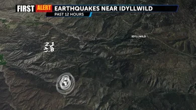 Three earthquakes strike near Idyllwild
