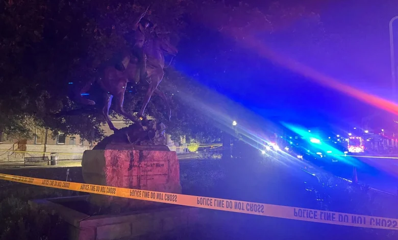 Three people shot at The Square