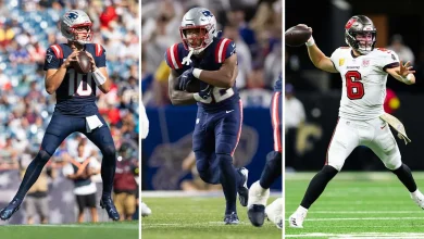 Three to Watch: MVP Showdown Between Drake Maye and Baker Mayfield Headlines Clash of Division Leaders