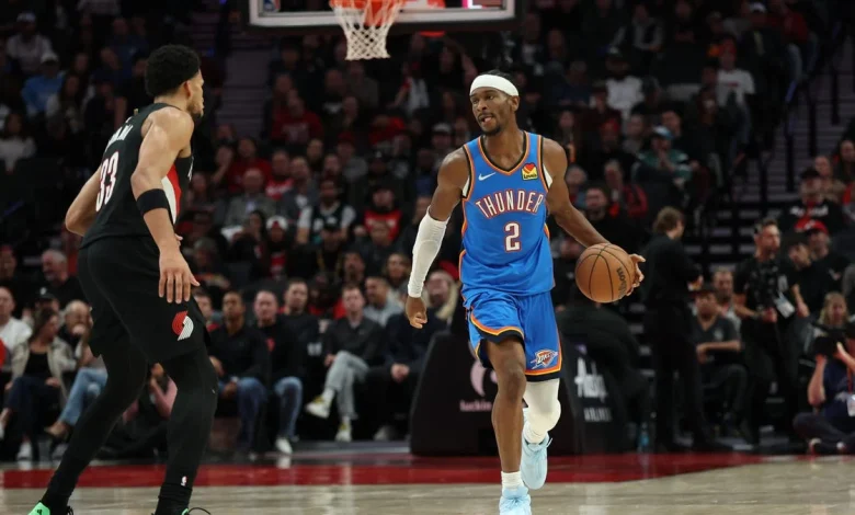 Thunder Aim for Revenge Against Slumping Trail Blazers in Sunday Matchup
