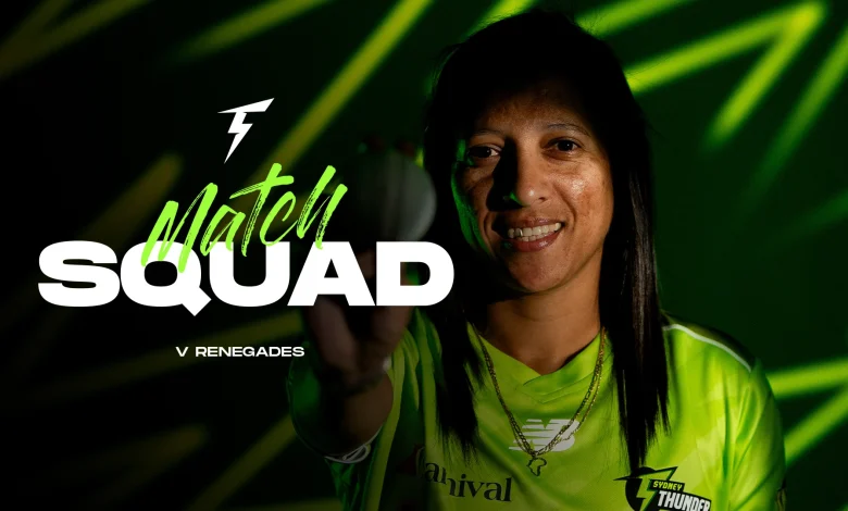 Thunder announce unchanged 13-player squad after dominant win in Brisbane