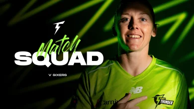 Thunder confirm squad for Sydney Smash at Drummoyne Oval