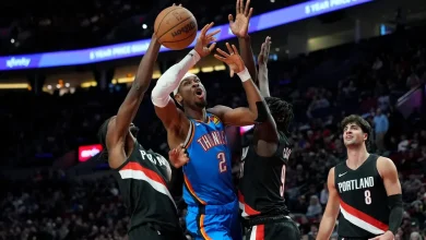 Thunder vs Trail Blazers live updates: Lu Dort, Chet Holmgren out for OKC at Portland