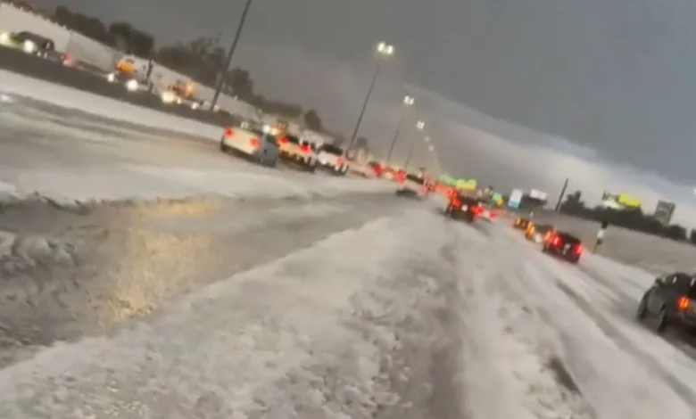 Thunderstorm warnings issued as rain, hail pelt the Valley