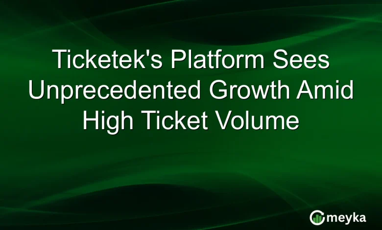 Ticketek’s Platform Sees Unprecedented Growth Amid High Ticket Volume