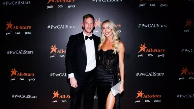 Tipperary's Michael Breen steps out with Olympian girlfriend Sharlene Mawdsley for GAA All-Stars