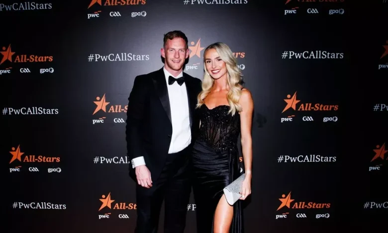 Tipperary's Michael Breen steps out with Olympian girlfriend Sharlene Mawdsley for GAA All-Stars