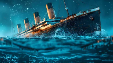 Titanic’s rare black glass necklace restored and revealed after more than 100 years underwater