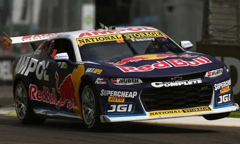 Title leader Broc Feeney survives engine scare for dramatic grand final win