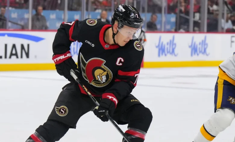 Tkachuk ‘very thankful’ to make return to Senators lineup against Blues