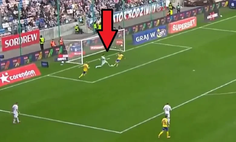 To nie miało prawa się wydarzyć. Ależ błąd bramkarza Górnika