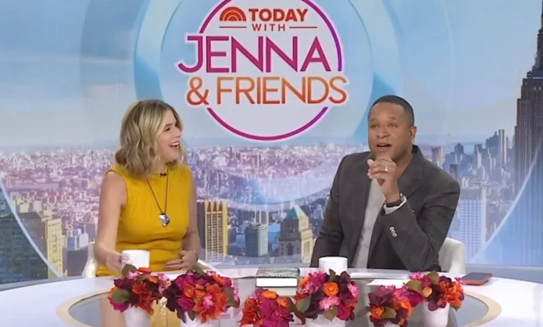 'Today's Craig Melvin Makes Surprising Confession During 'Jenna & Friends' Cohosting Debut