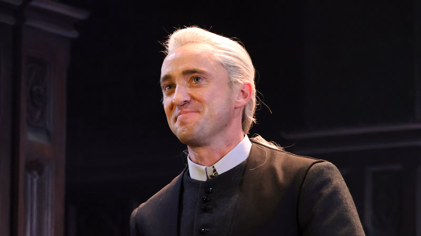 Tom Felton's Broadway debut as Draco Malfoy halted mid-show by audience applause