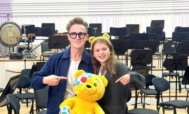 Tom Fletcher's son Buzz 'really proud' as he performs with dad on TV for first time in Children in Need