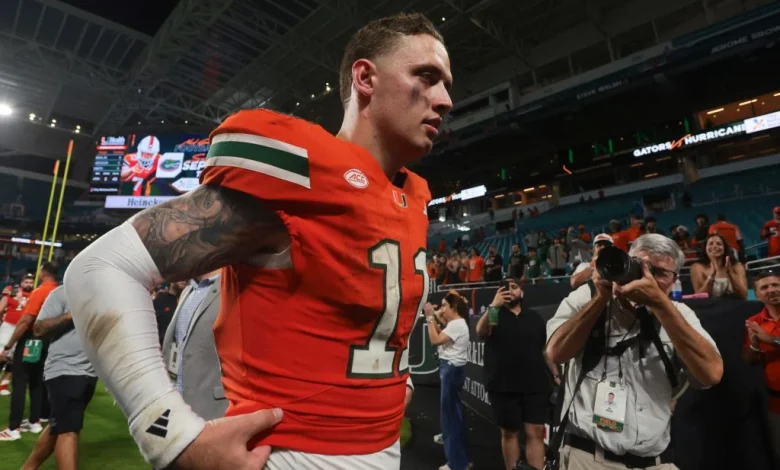 Top 8 Carson Beck Jokes Leaving Fans in Stitches As Miami QB Struggles Against SMU in Week 10