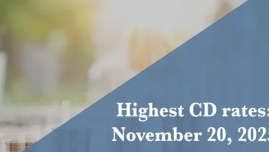Top CD rates Nov. 20, 2025