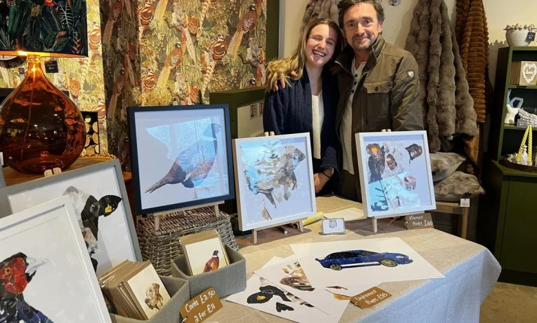 Top Gear presenter Richard Hammond supports his rarely seen daughter