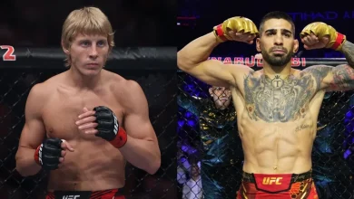 Topuria and Pimblett’s Tense Confrontation Caught on Camera at UFC Qatar