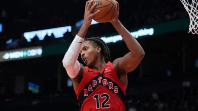 Toronto Raptors rookie Murray-Boyles hilariously describes playing against NBA stars