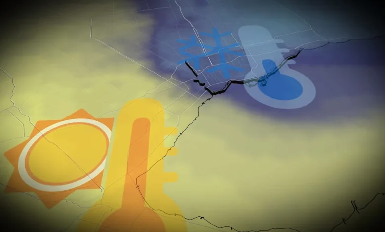 Toronto being teased and set up for a temperature heartbreak