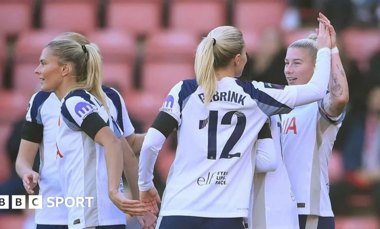 Tottenham 2-1 Liverpool: Toko Koga & Beth England score as Spurs come from behind