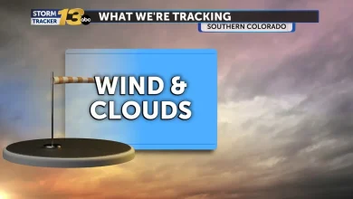 Tracking a windy & cloudy but warm day ahead