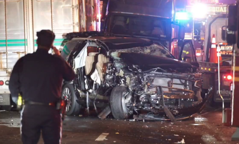 Traffic facing major delays at GWB after tractor-trailer crash on Cross Bronx Expressway