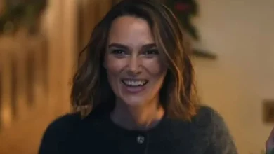 Traitors favourite & Keira Knightley star in hilarious Waitrose Xmas ad…and it mocks THAT Love Actually scene