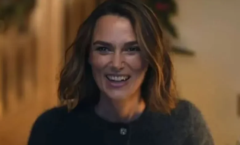 Traitors favourite & Keira Knightley star in hilarious Waitrose Xmas ad…and it mocks THAT Love Actually scene