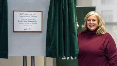 Transport Secretary opens Great Western Railway’s new Learning and Development Centre