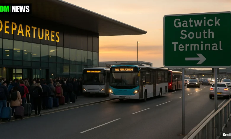 Travel chaos expected at Gatwick this weekend as four major rail routes shut