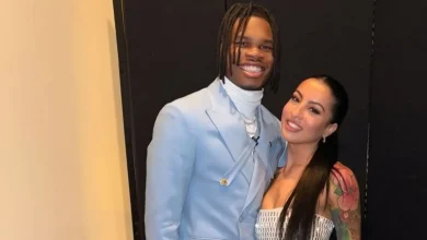 Travis Hunter's wife Leanna drops 4-word reaction to heartfelt 24th birthday tribute from Jags WR