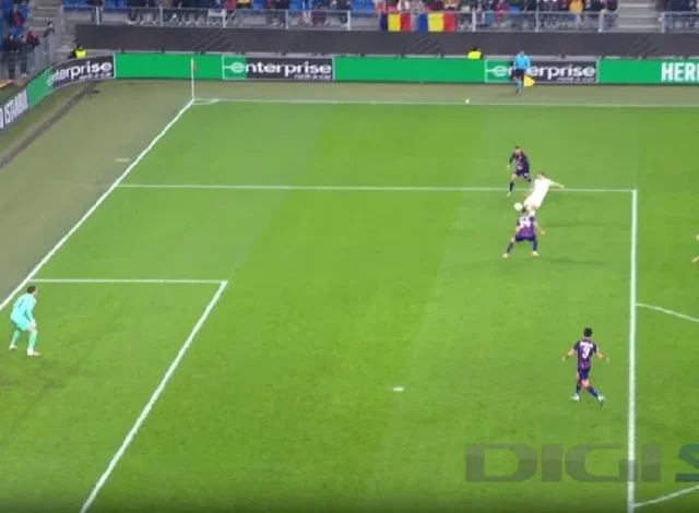 Trei cuvinte! Ce a scris presa din Elveția despre eurogolul lui Darius Olaru din Basel - FCSB