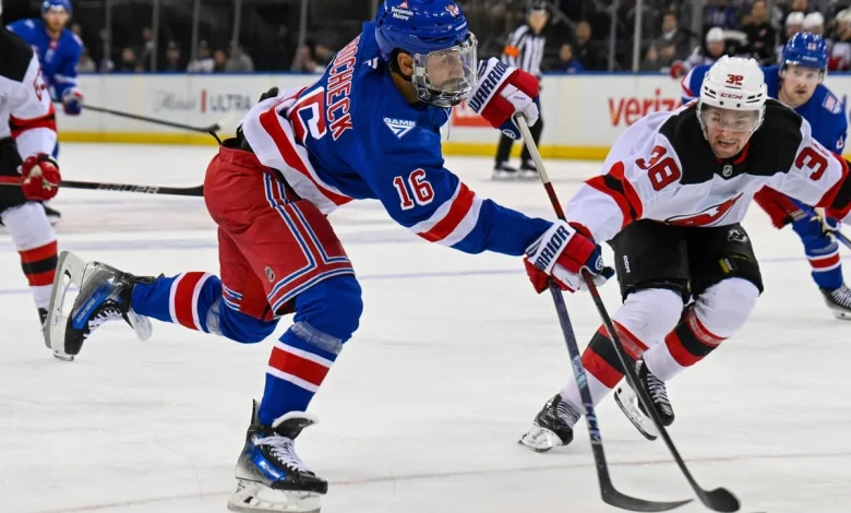 Trocheck Back, Perreault Elevated in Rangers’ Lineup Overhaul