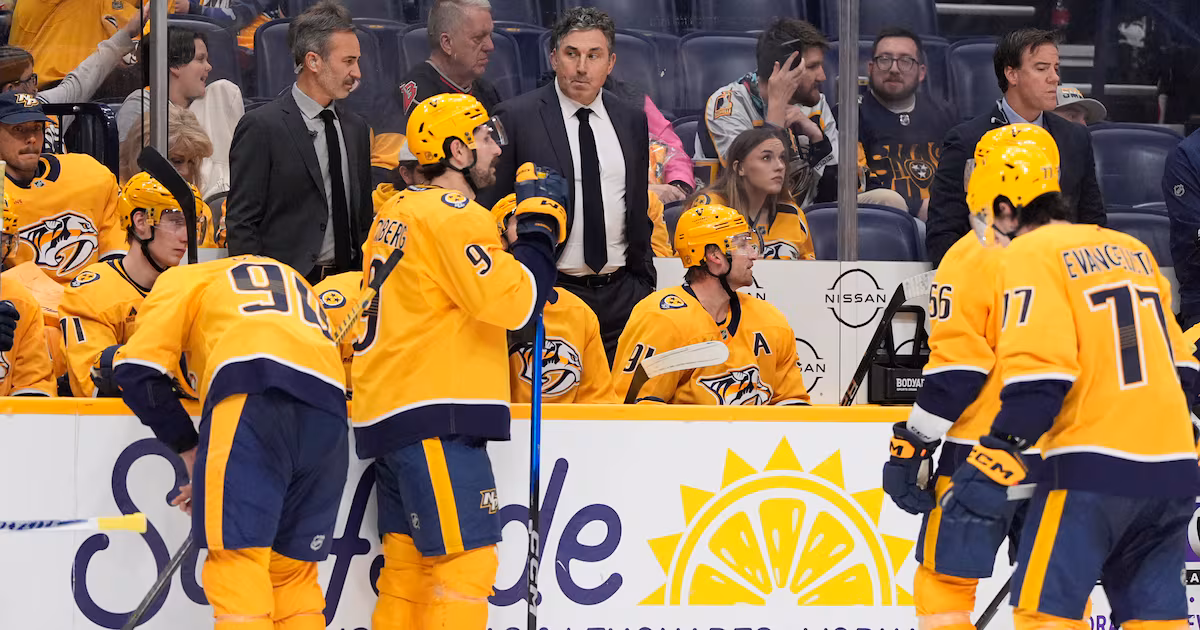 Trotz: Last-place Preds gauging veterans trade interest, not considering coaching change