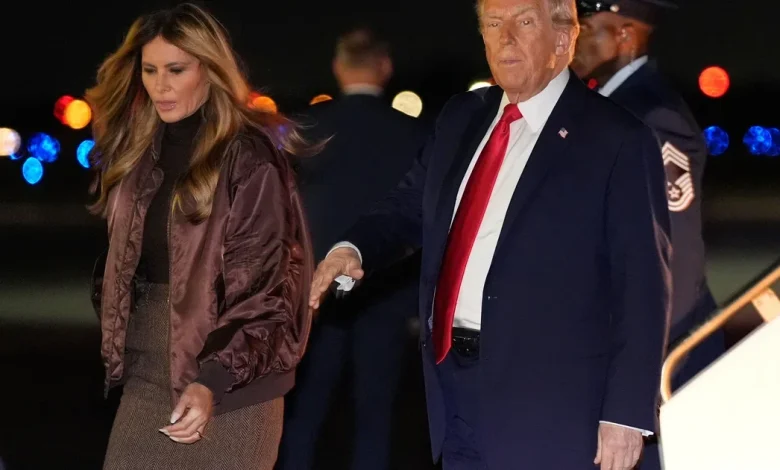 Trump celebrating Thanksgiving at Mar-a-Lago