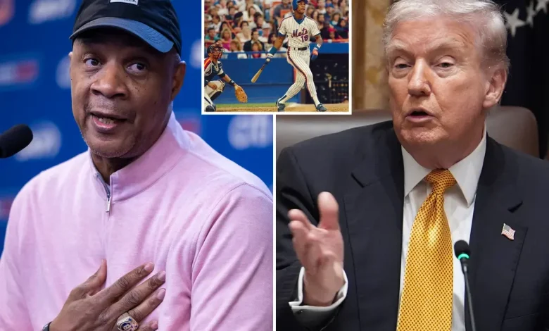 Trump pardons Mets legend Darryl Strawberry over tax evasion conviction