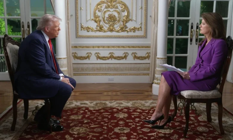 Trump pressed on government shutdown, nuclear weapons testing, ICE raids and more