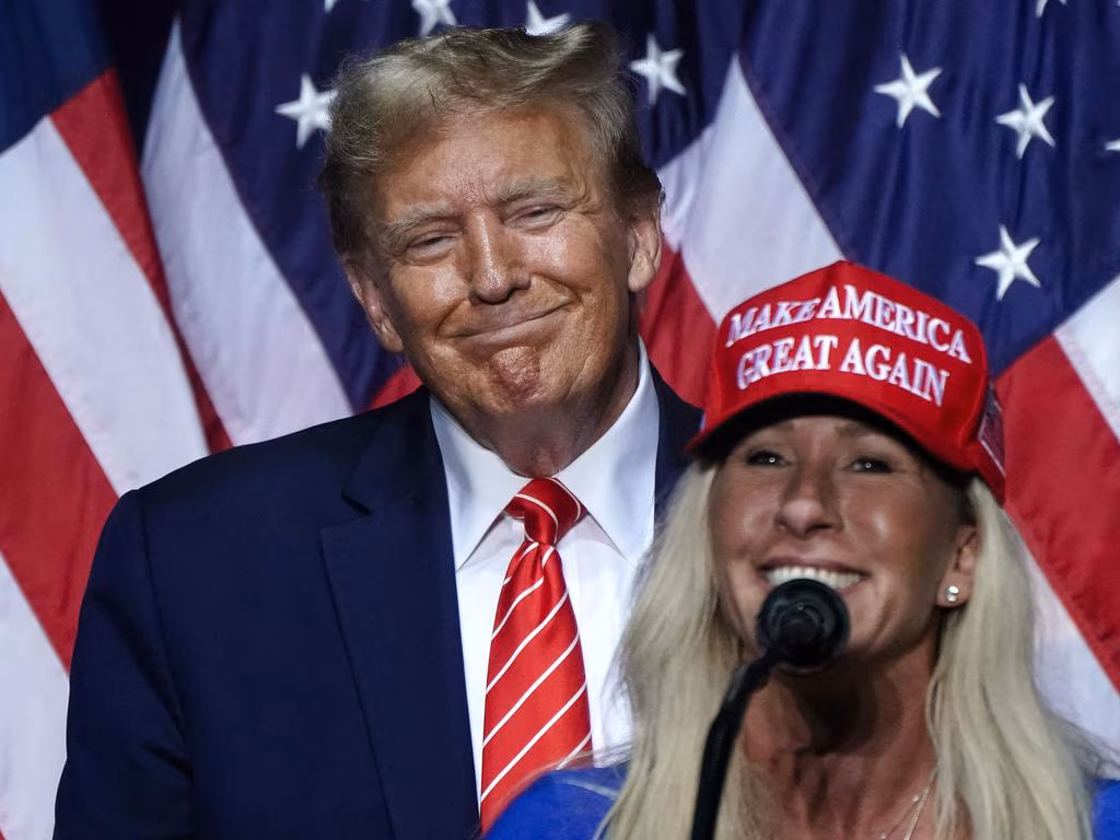 Trump pulls support for ‘ranting lunatic’ Marjorie Taylor Greene