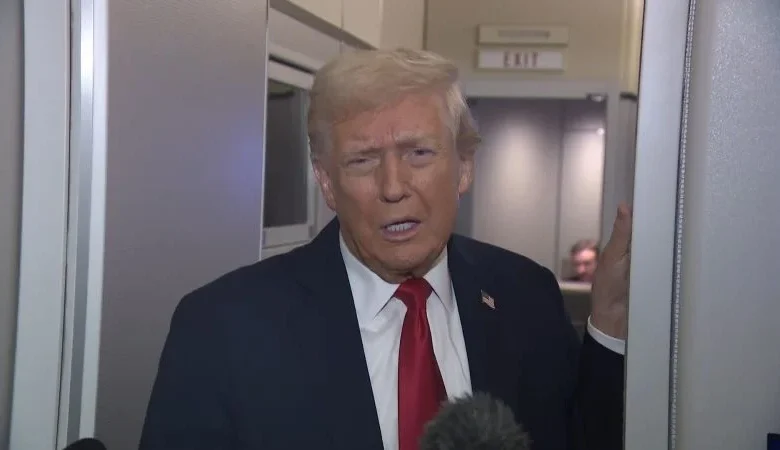 Trump reacts to dismissal of cases against Comey and James