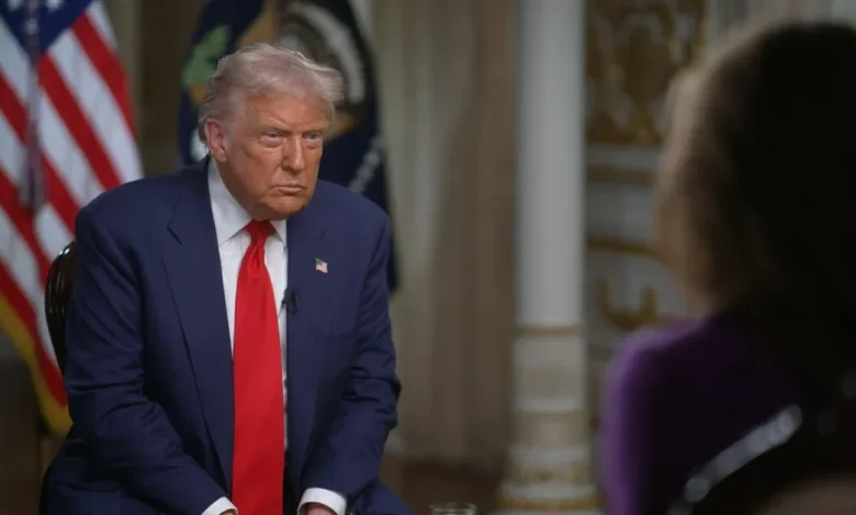 Trump says government shutdown ends when Democrats give in: "If they don't vote, that's their problem"