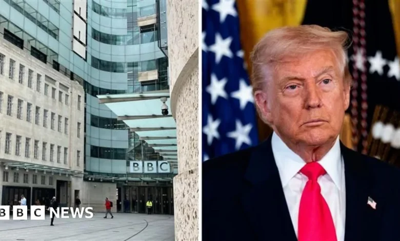 Trump says he will sue BBC for at least $1bn over Panorama edit